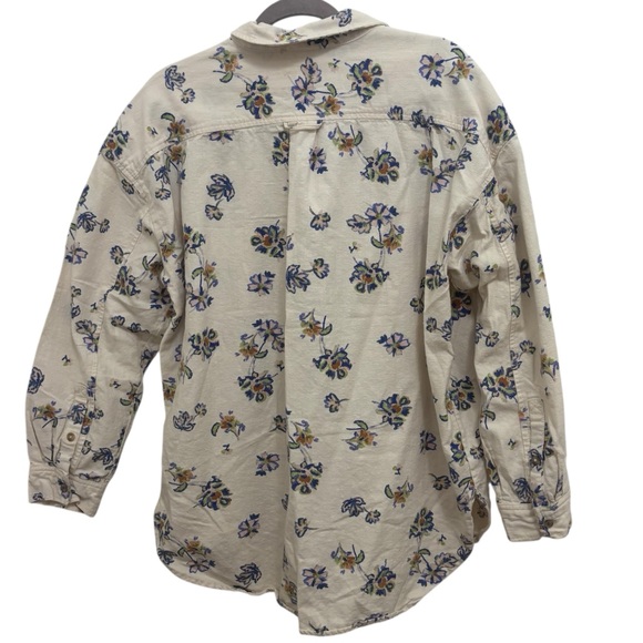 Anthropologie Pilcro Floral Tunic Buttondown - Picture 5 of 16